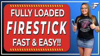 FULLY LOAD YOUR FIRESTICK  STEPBYSTEP  EVERY STREAMING APP [upl. by Rhyne529]