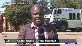 Looting  Calm returns to the Vaal Triangle following a spate of protests [upl. by Jobyna]