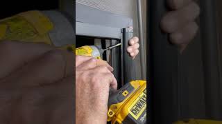 How to Install the Top Track  Retractable Screen [upl. by Giark]