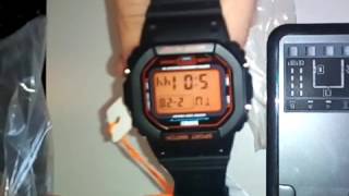 Gearbest  Skmei 1134 Sports Male 5ATM Water Resistant Digital Wristwatch with PU Strap [upl. by Nylsej]