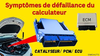 Les symptômes de défaillance du calculateur de gestion moteur  SIMOAUTO [upl. by Aya]