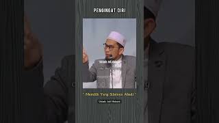 Menjadikan Dunia Sebagai Tempat Mencari Bekhal Akhirat  Kajian Singkat Ustadz Adi Hidayat [upl. by Marlow]