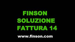 Soluzione Fattura 14 [upl. by Kresic]