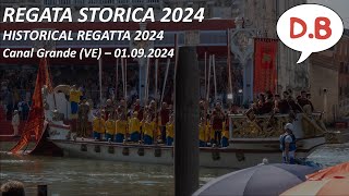 REGATA STORICA 2024  VENEZIA 4K [upl. by Lenahc]