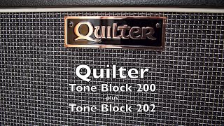 Quilter Tone Block 200 and 202 With Raw Blues Harmonica [upl. by Sallyanne]