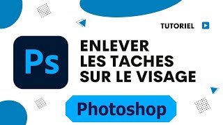 Comment enlever les taches sur le visage avec Photoshop [upl. by Ylicis]