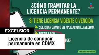 Cómo tramitar la nueva licencia de conducir permanente de CDMX por Internet [upl. by Arrac183]