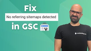 What is No Referring Sitemaps Detected in GSC [upl. by Yasmin819]