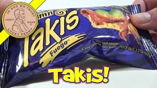 Mini Takis Fuego Mexican Snack Food Barcel [upl. by Emersen]