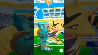 Electabuzz vs Golurk👀 Gym Raid 🔥🌛⚡Pokémon Go pokemongo [upl. by Kcirreg]