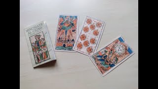 275 Minchiate Al Cigno compared to Rosenwald Tarot [upl. by Iraj]