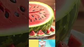 Watermelon Song kids song about the Watermelon kidssong babysongs watermelon [upl. by Finah534]