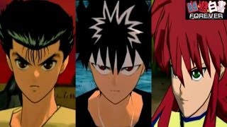 Yu Yu Hakusho Forever PS2 Yusuke Kurama Hiei Makai Saga Complete HD [upl. by Rufena]