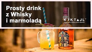 Prosty drink z whisky  Whisky Marmolade Fizz  koktajlTV [upl. by Ssenav]