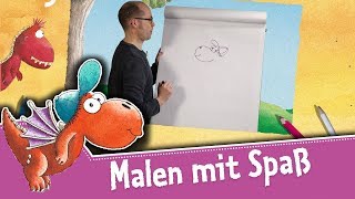 Malen mit Spaß  Malschule  Zeichenschule  Kinder malen Kokosnuss [upl. by Burl]