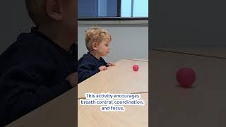 Unlock Speech Skills Through Play How Blowing Balls Builds Vital Muscles for Kids [upl. by Guyer]