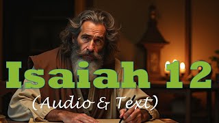 Isaiah 12  KJV AUDIO BIBLE With Text amp Images [upl. by Aisereht]