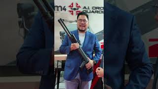 ปืนยิงโดรน ป้องกันโดรนบินรุกล้ำ Benelli M4 AI Drone Guardian โดรน ต่อต้านโดรน drone benelli [upl. by Cirderf774]