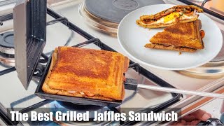 Homemade Jaffle Recipe  Jaffle එකෙන් රස Sandwich එකක්  Camping Foods  Jaffle Recipe  Bhagi [upl. by Hatcher]