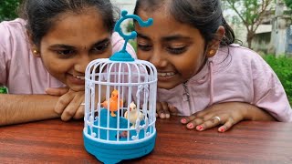 Talking Bird 🐦Toy for Diya DiyaIshwaryaUNBOXINGDIY [upl. by Melonie]