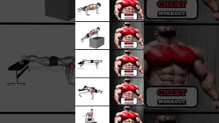 chest workout 💪 💯⚡️fitness gym workout motivation bodybuilding shorts skfitness homeworkout [upl. by Haldeman172]