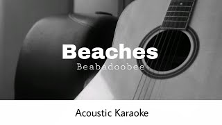 Beabadoobee  Beaches Acoustic Karaoke [upl. by Inava]