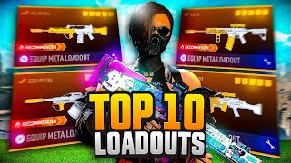 TOP 10 ZERO RECOIL META Loadouts in Warzone 3 [upl. by Aratahc]