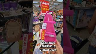 TENDÊNCIAS PARA O VERAO  SANDÁLIAS MOLECAS PRO VERÃO 2024 [upl. by Lizbeth]