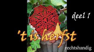 Haken  tutorial 591 t Is herfst deel 1 [upl. by Socem]