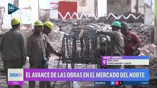 Mercado del Norte las autoridades municipales supervisaron los avances de las obras [upl. by Kramer]