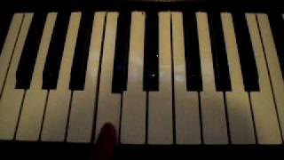 Eminem  Till I Collapse  How to play on piano  Rhythm [upl. by Ailssa204]