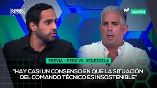 SELECCIÓN PERUANA la URGENCIA de ganarle a VENEZUELA en el ESTADIO NACIONAL  DESPUÉS DE TODO ⚽🎙️ [upl. by Laefar]