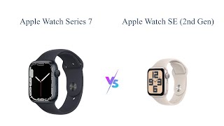 Apple Watch Series 7 GPS 45mm vs Apple Watch SE 2nd Gen GPS 40mm ⌚ Which is Best for You 🤔 [upl. by Gottlieb727]