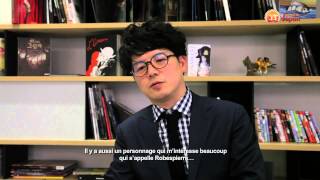 Interview Shinichi Sakamoto  Salon du Livre 2015 [upl. by Alfredo]