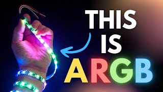 How do you use Addressable LED strips What is ARGB LED [upl. by Yelram]