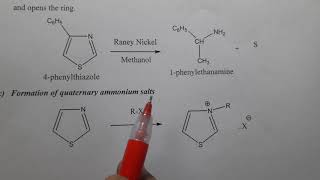 THIAZOLE  Synthesis Reactions and Medicinal uses [upl. by Eenattirb65]