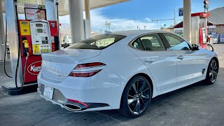 2022 Genesis G70 AWD 33T Sport Advanced 70MPH Highway MPG Test [upl. by Alyl]