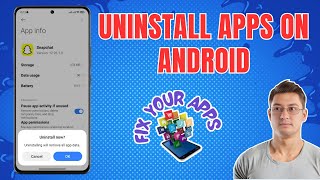 How to Uninstall Apps on Android [upl. by Suivatna]