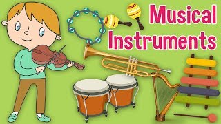 Musical Instrument Sounds for Kids by Oxbridge Baby [upl. by Eirok394]