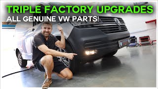 VW T61  Electric Folding Mirrors Fog Lights amp Sensors Installation ALL GENUINE VW PARTS [upl. by Egdamlat897]