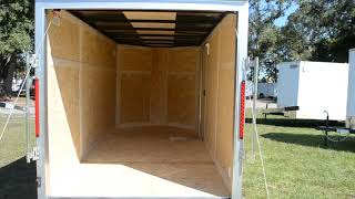 6x12 Look Trailers  Enclosed Trailer [upl. by Yung851]