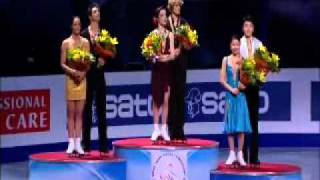 Dance Medal Ceremony World Championship Moscow 2011 [upl. by Gad819]