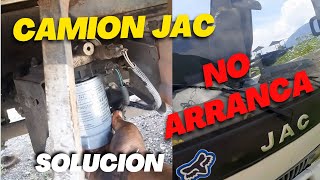 CAMIÓN JAC 28 toneladas NO ARRANCA SOLUCIÓN  porque no arranca mi camión jac [upl. by Sontag]