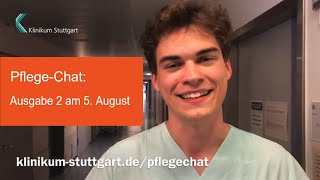 PflegeChat am 0508 Ausbildung Pflegefachmannfrau am Klinikum Stuttgart [upl. by Edouard621]