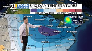 Frigid Extended Forecast Wintry Thanksgiving  Weather For Weather Geeks 112224 [upl. by Nosyarg]