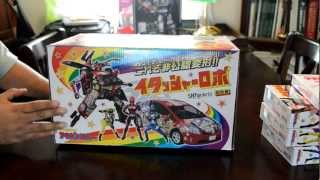 Unboxing SHFiguarts Hikounin Sentai Akibaranger Itasha Robo [upl. by Loseff]