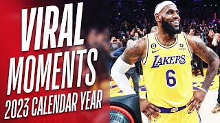 The NBAs MOST VIRAL Moments of the 2023 Calendar Year [upl. by Attener859]