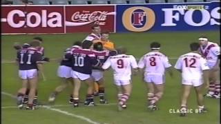 Easts v St George 1991 SFS Martin Offiah hatrickm4v [upl. by Zinn]