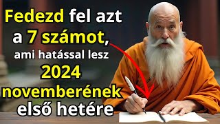 Ezek a 7 szám mindent megváltoztat 2024 novemberében – Készen állsz [upl. by Claudie]