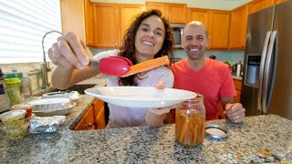 HOW LONG DO FERMENTS LAST Tasting 7 YEAROLD Fermented Carrots [upl. by Anilehs]